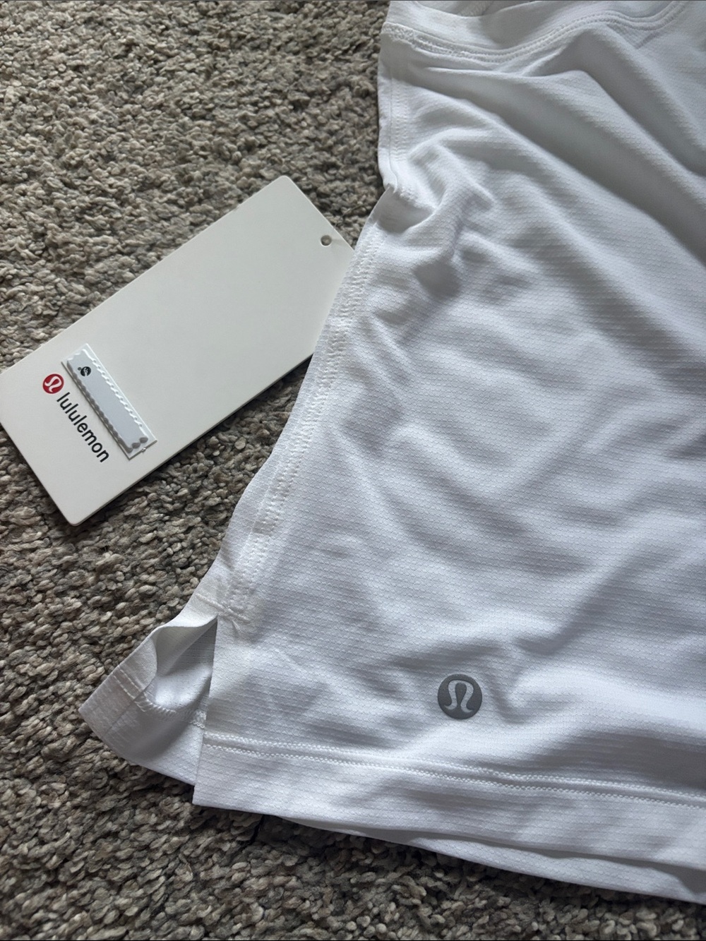 lululemon athletica White Racerback Tank Top - Picture 3 of 3